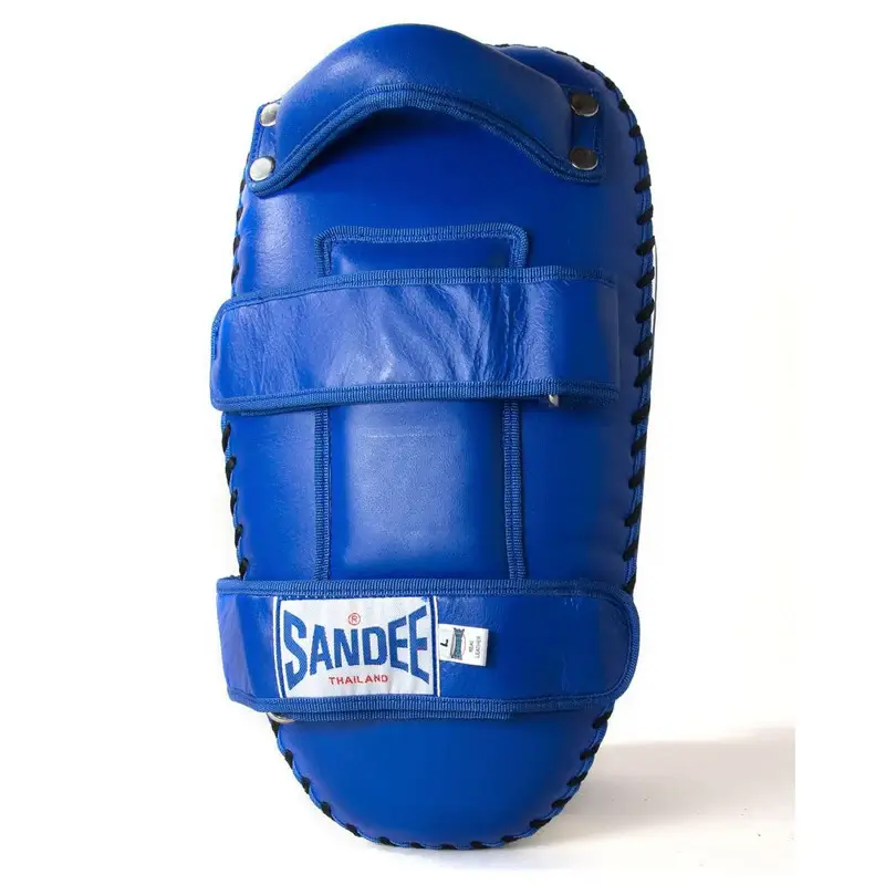 Sandee CTP1 Curved Thai Kick Pads- Blue White 3 Sandee CTP1 Curved Thai Kick Pads- Blue White - Image 3