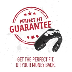 SafeJawz Extro Series Fangz Mouthguard 13 SafeJawz Extro Series Fangz Mouthguard -Fight Gear Shop Extro BlackFangz 7
