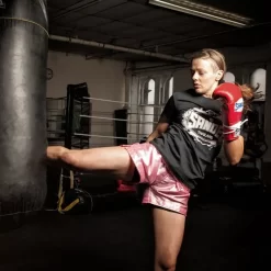 Sandee Full Leather Punch Bag- Black 6 Sandee Full Leather Punch Bag- Black -Fight Gear Shop FLPB1 BLK 4