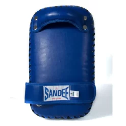 Sandee FTP2 Extra Thick Flat Thai Kick Pads- Blue White -Fight Gear Shop FTP2 BLUWHI 3