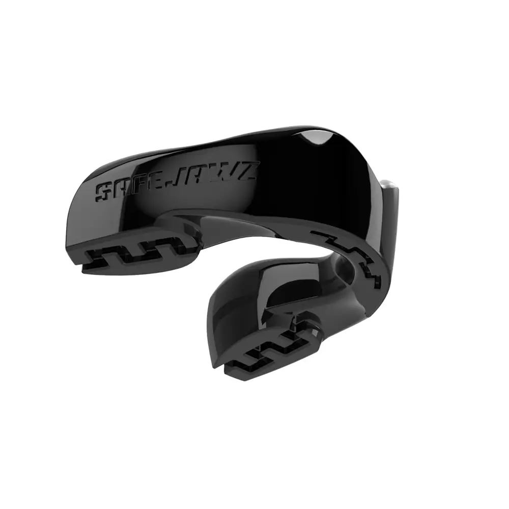 SafeJawz Intro Series Black Mouthguard 1 SafeJawz Intro Series Black Mouthguard