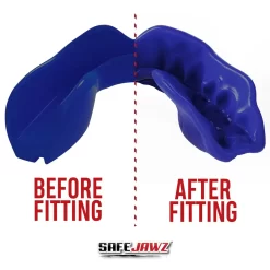SafeJawz Intro Series Blue Mouthguard -Fight Gear Shop Intro Blue 3