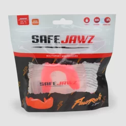 SafeJawz Intro Series Fluro Orange Mouthguard -Fight Gear Shop Intro Fluro Orange 4
