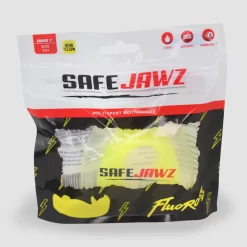 SafeJawz Intro Series Fluro Yellow Mouthguard -Fight Gear Shop Intro Fluro Yellow 4