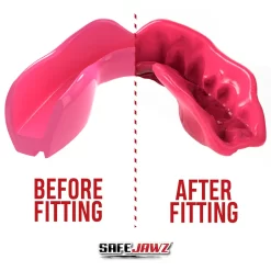 SafeJawz Intro Series Pink Mouthguard -Fight Gear Shop Intro Pink 4