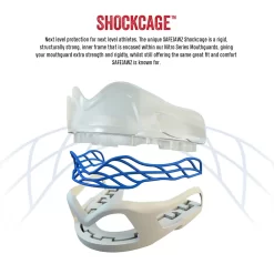 SafeJawz Nitro Series White Blue 12 SafeJawz Nitro Series White Blue -Fight Gear Shop Nitro White Blue 4