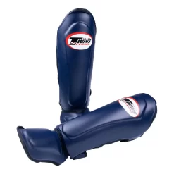 Twins SGL10 Navy Double Padded Shin Guards