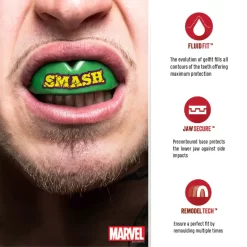 SafeJawz Marvel The Hulk Mouthguard -Fight Gear Shop SJ Hulk 5