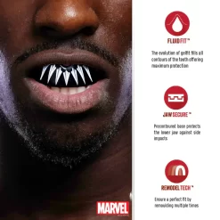 SafeJawz Marvel Black Panther Mouthguard -Fight Gear Shop SJ Marvel BP 4