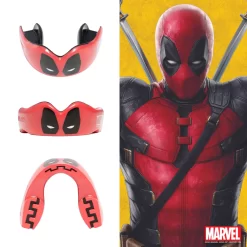 SafeJawz Marvel Deadpool Mouthguard Adult -Fight Gear Shop SJ Marvel DP 3