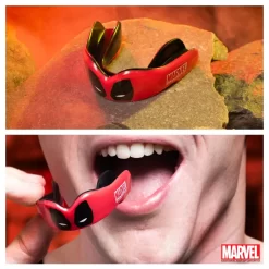 SafeJawz Marvel Deadpool Mouthguard Adult -Fight Gear Shop SJ Marvel DP 5