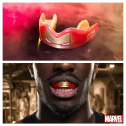 SafeJawz Marvel Iron Man Mouthguard -Fight Gear Shop SJ Marvel Ironman 6