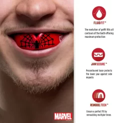 SafeJawz Marvel Spider-Man Mouthguard -Fight Gear Shop SJ Spiderman 5