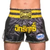 Sandee Muay Thai Shorts Supernatural Power – Black/Gold