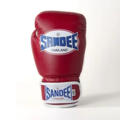 Sandee Authentic Red Muay Thai Gloves 6 Sandee Authentic Red Muay Thai Gloves -Fight Gear Shop abg2 rdwh 3