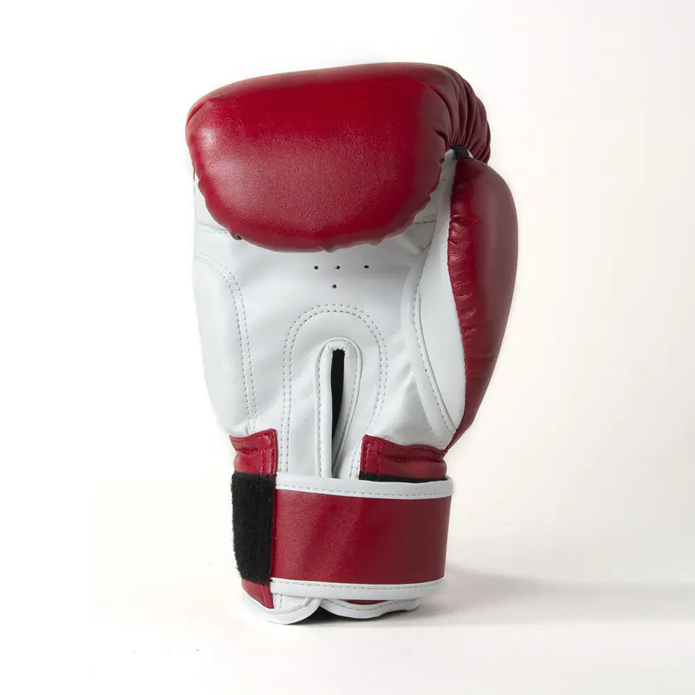 Sandee Authentic Red Muay Thai Gloves 4 Sandee Authentic Red Muay Thai Gloves - Image 4
