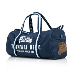 Fairtex BAG9 Retro Style Gym Bag-Navy 9 Fairtex BAG9 Retro Style Gym Bag-Navy -Fight Gear Shop bag 9 navy 3