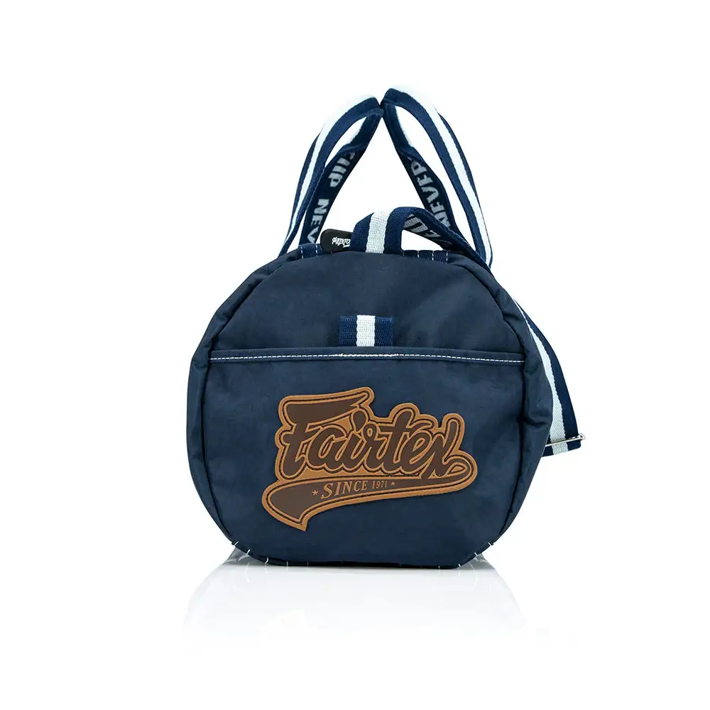 Fairtex BAG9 Retro Style Gym Bag-Navy 4 Fairtex BAG9 Retro Style Gym Bag-Navy - Image 4