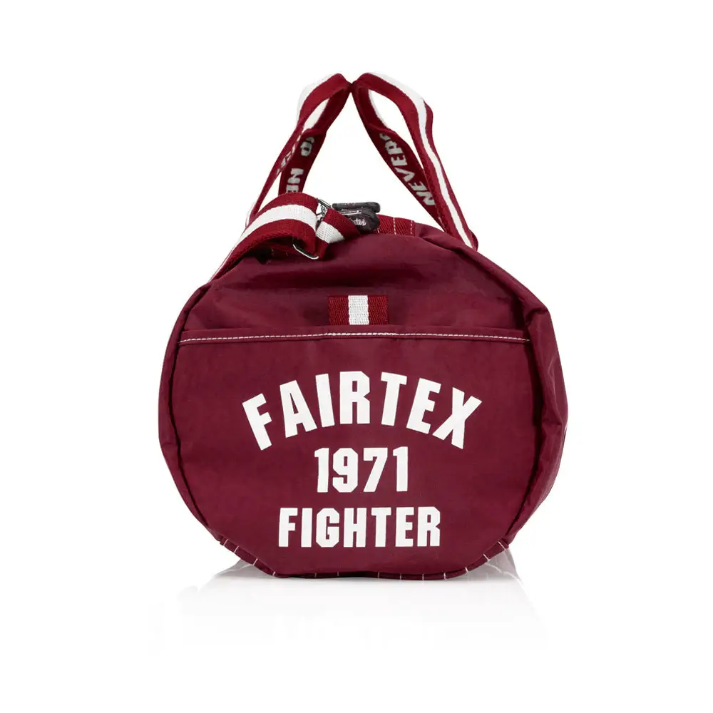 Fairtex BAG9 Retro Style Gym Bag-Maroon 5 Fairtex BAG9 Retro Style Gym Bag-Maroon - Image 5