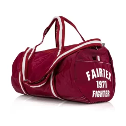 Fairtex BAG9 Retro Style Gym Bag-Maroon 11 Fairtex BAG9 Retro Style Gym Bag-Maroon -Fight Gear Shop bag 9 red 6