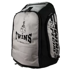 Twins Gym Bag BAG5 -Grey -Fight Gear Shop bag5 grey 3