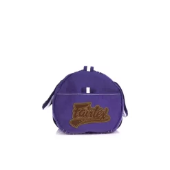 Fairtex BAG9 Retro Style Gym Bag-Purple -Fight Gear Shop bag9 purple 5