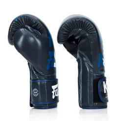 Fairtex X KGP Blue Muay Thai Gloves -Fight Gear Shop bgv kgp bu 3