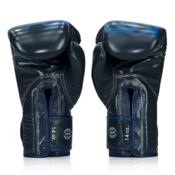 Fairtex X KGP Blue Muay Thai Gloves -Fight Gear Shop bgv kgp bu 4