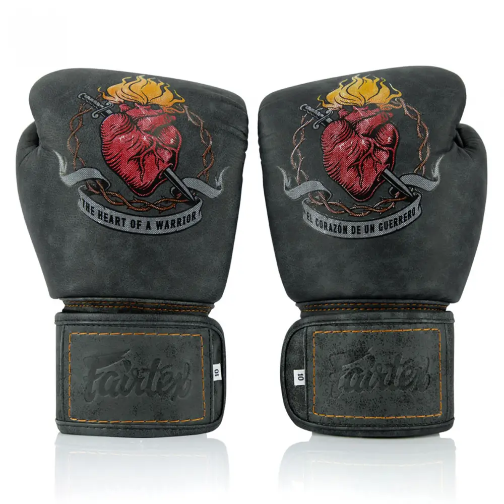 Fairtex X Tom Atencio BGV Heart Of The Warrior Muay Thai Gloves 2 Fairtex X Tom Atencio BGV Heart Of The Warrior Muay Thai Gloves - Image 2