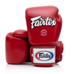 Fairtex BGV1 Red Muay Thai Gloves