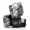 Fairtex BGV14 Painter Black White Muay Thai Gloves