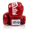 Fairtex BGV19 Red Deluxe Tight-Fit Muay Thai Gloves