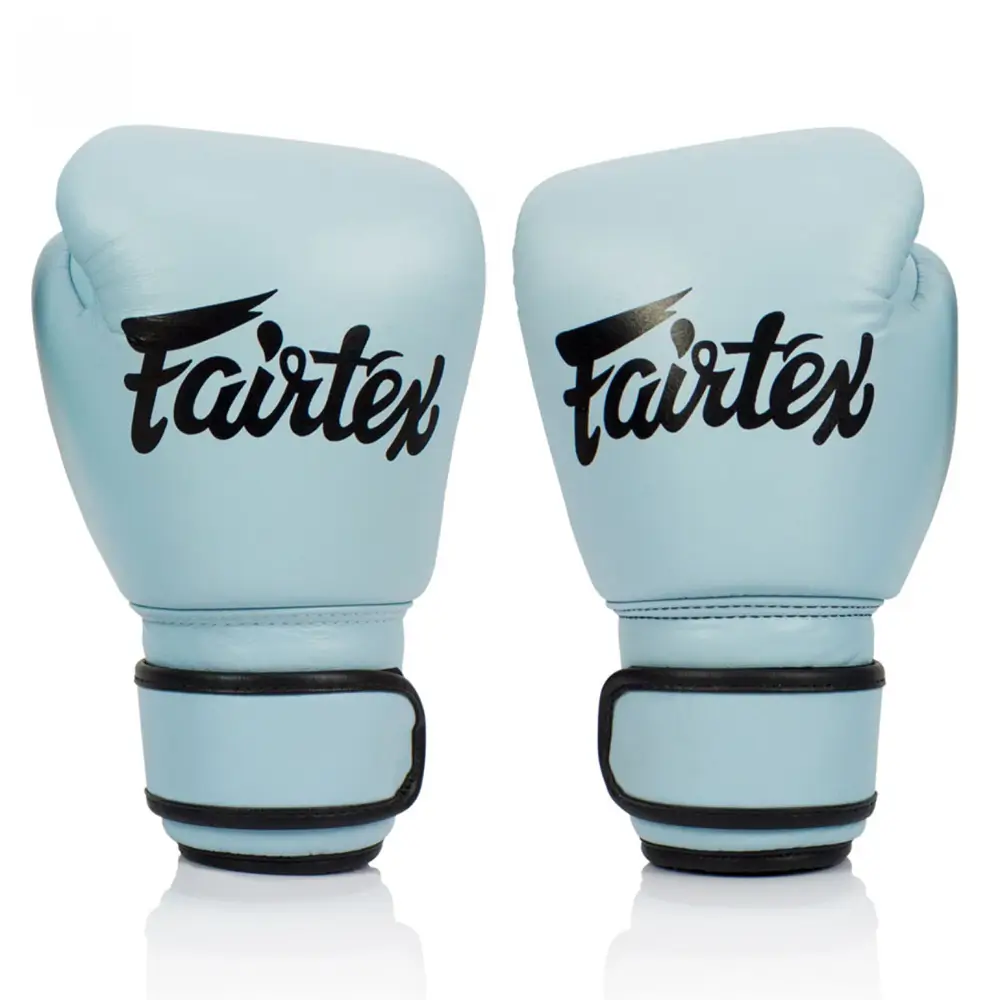Fairtex BGV20 Pastel Blue Muay Thai Gloves 2 Fairtex BGV20 Pastel Blue Muay Thai Gloves - Image 2
