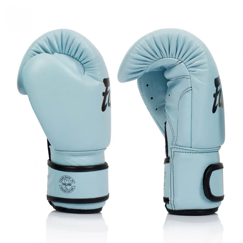 Fairtex BGV20 Pastel Blue Muay Thai Gloves 3 Fairtex BGV20 Pastel Blue Muay Thai Gloves - Image 3