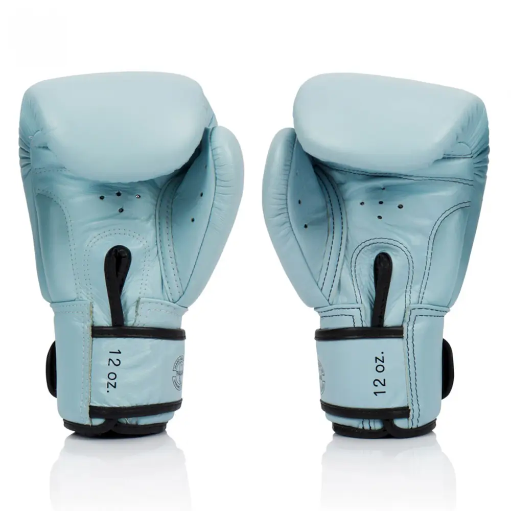 Fairtex BGV20 Pastel Blue Muay Thai Gloves 4 Fairtex BGV20 Pastel Blue Muay Thai Gloves - Image 4