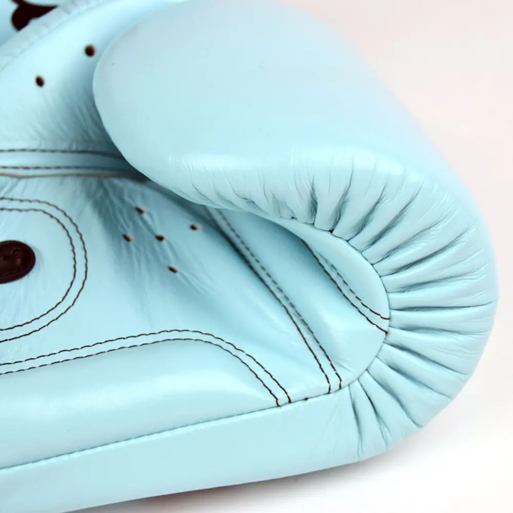 Fairtex BGV20 Pastel Blue Muay Thai Gloves 5 Fairtex BGV20 Pastel Blue Muay Thai Gloves - Image 5