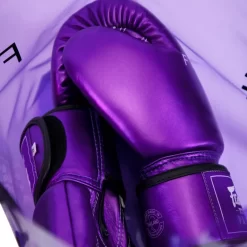 Fairtex BGV22 Metallic Purple Muay Thai Gloves -Fight Gear Shop bgv22 purple 6 0 1