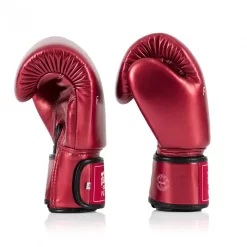 Fairtex BGV22 Metallic Red Muay Thai Gloves 8 Fairtex BGV22 Metallic Red Muay Thai Gloves -Fight Gear Shop bgv22 red 3 0 1