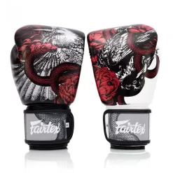 Fairtex BGV24 The Beauty Of Survival Muay Thai Gloves With Wooden Box -Fight Gear Shop bgv24 2