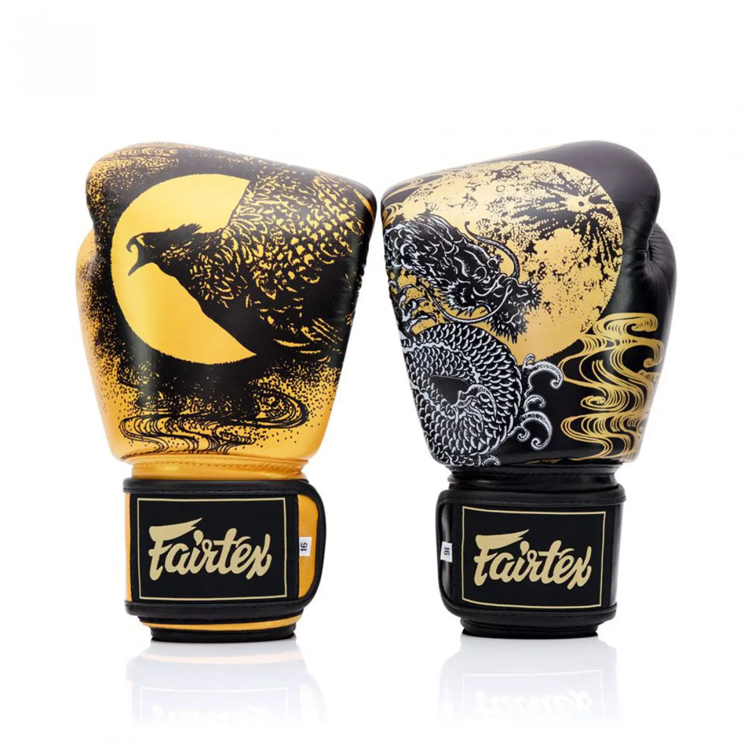 Fairtex BGV26 Harmony Six Black Gold Muay Thai Gloves 2 Fairtex BGV26 Harmony Six Black Gold Muay Thai Gloves - Image 2