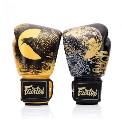 Fairtex BGV26 Harmony Six Black Gold Muay Thai Gloves With Box -Fight Gear Shop bgv26 2