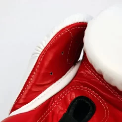 Fairtex BGV9 White Red Mexican Style Muay Thai Gloves -Fight Gear Shop bgv9 white red 4