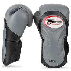 Twins BGVL6 Black Grey Muay Thai Gloves