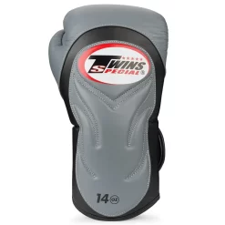 Twins BGVL6 Black Grey Muay Thai Gloves -Fight Gear Shop bgvl 6 bk gy 4