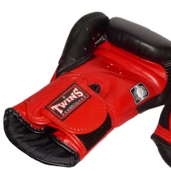 Twins BGVL6 Red Black Muay Thai Gloves -Fight Gear Shop bgvl 6 rd bk 3