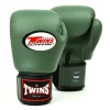 Twins BGVL3 Olive Velcro Muay Thai Gloves