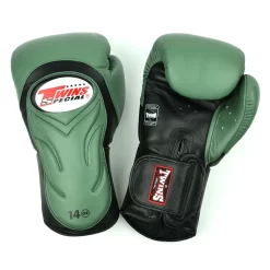 Twins BGVL6 Black Olive Muay Thai Gloves