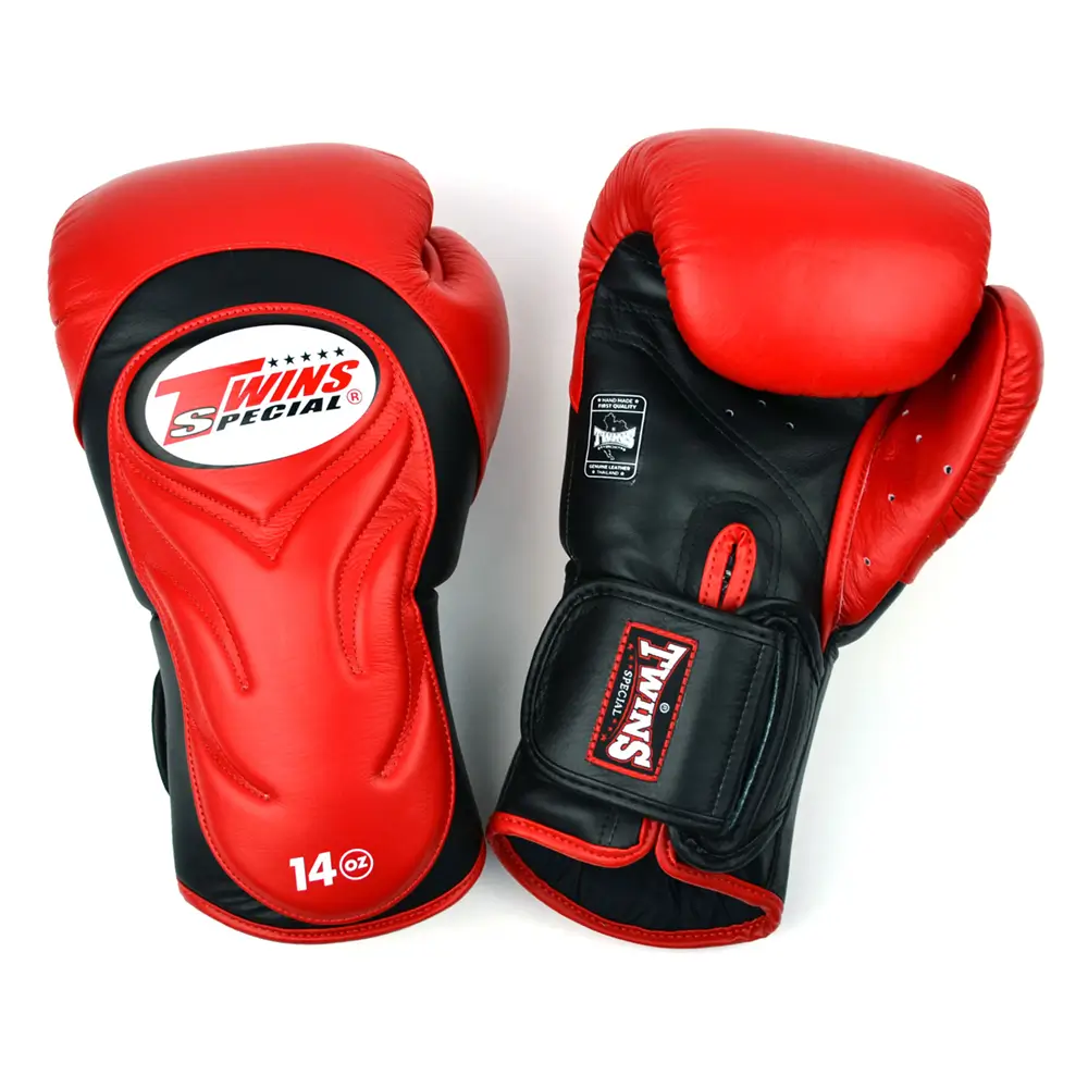 Twins BGVL6 Black Red Muay Thai Gloves 1 Twins BGVL6 Black Red Muay Thai Gloves