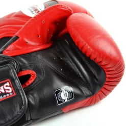 Twins BGVL6 Black Red Muay Thai Gloves 9 Twins BGVL6 Black Red Muay Thai Gloves -Fight Gear Shop bgvl6 black red 5