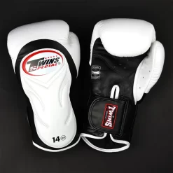 Twins BGVL6 Black White Muay Thai Gloves